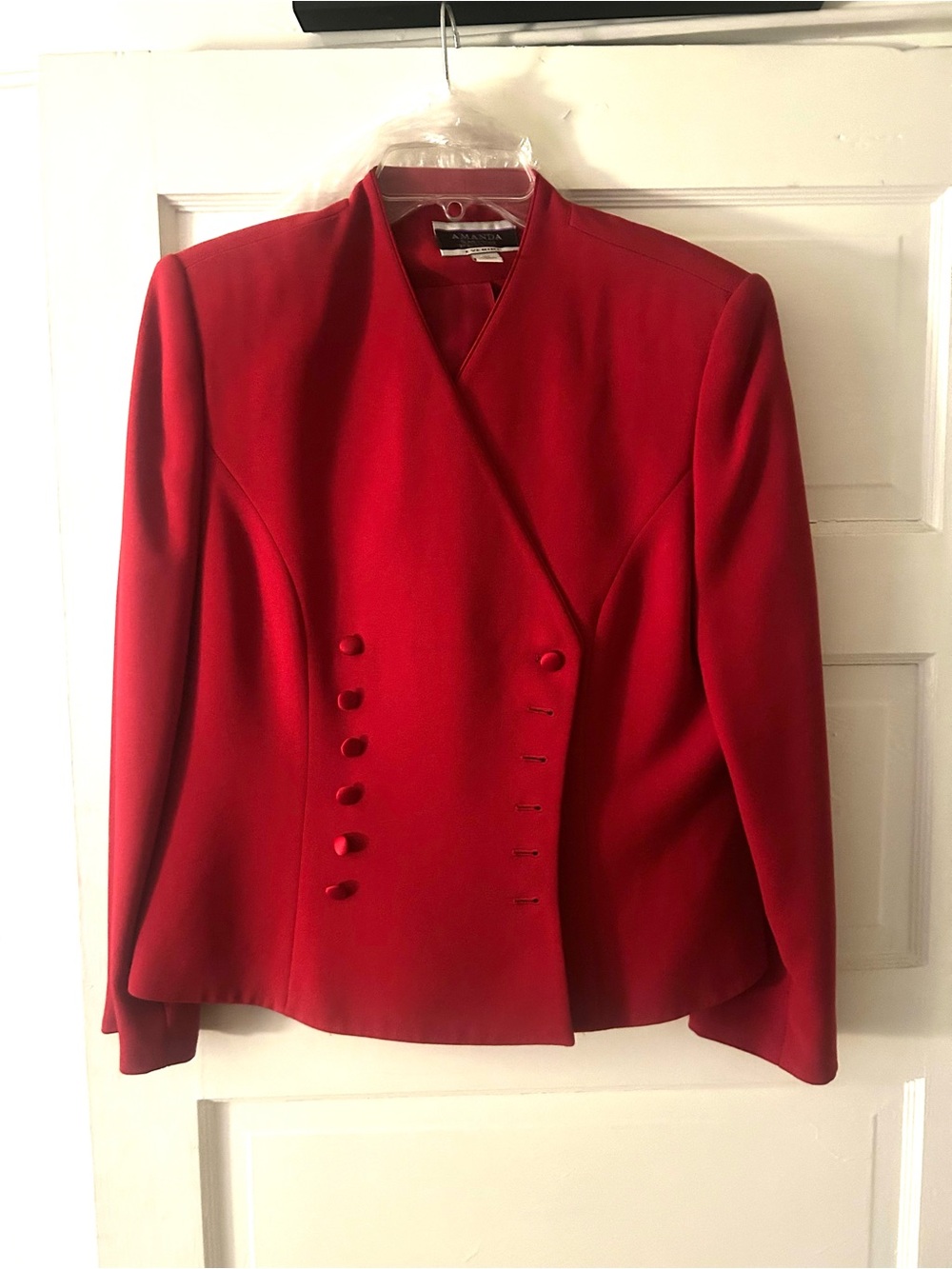 Women's Double-Breasted Blazer and Matching Ankle Skirt